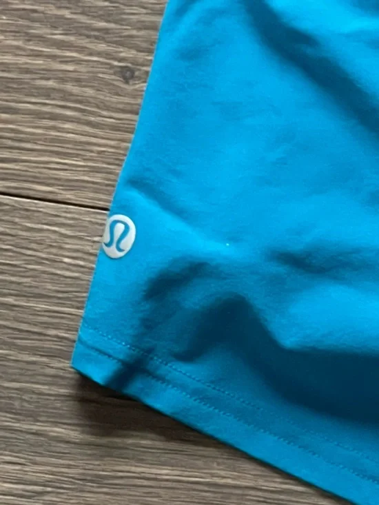 Lululemon Pace Rival High-Rise (HR) Short 3" Hawaiian Blue HWIB - Picture 3 of 4